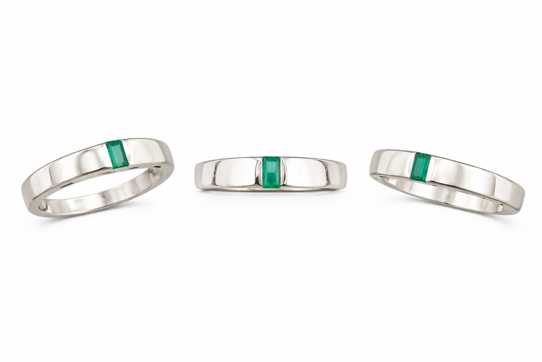 0,16 Emerald Ring