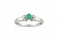 0,25 ct Natural Emerald Ring