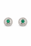 Round Stud Earrings