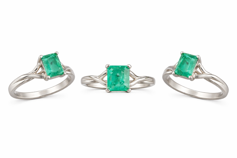 1,31 Certified Natural Colombian Emerald